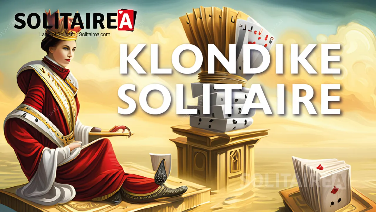Клондике Солитаире је најпопуларнија верзија игара стрпљења.